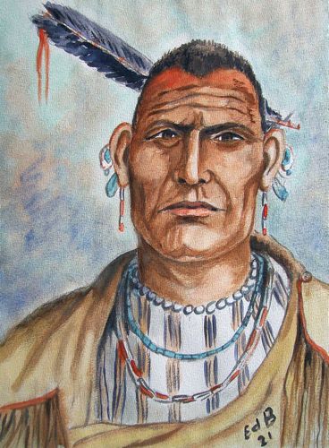 Placido, Tonkawa. deze stam leverde scouts tegen hun aardsvijand de Comanches